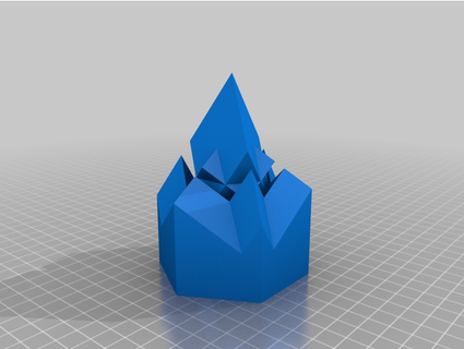 hexa cube- stackable syzguru11 3d print model - Mito3D