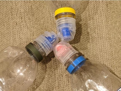 colore collare pennarello anelli smartwater bottiglie vecchio 3d print model - Mito3D