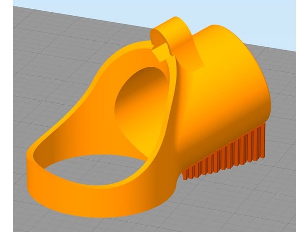 absaugung 50mm mit schwarnenhals Bosch pbd40 traube bhv 3D print model - Mito3D