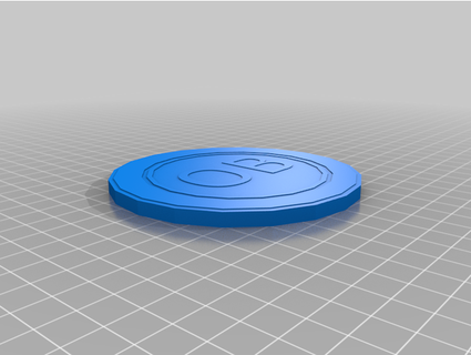 odense boldklub coaster jeskris 3d print model - Mito3D