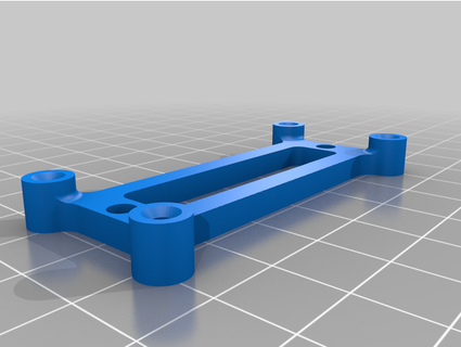 voron 24 framboesa pi estrondo trilho suporte floopyman 3d print model - Mito3D