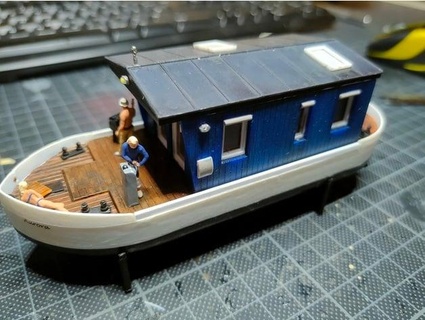 faller hausboot houseboat extensions saichino 3d print model - Mito3D