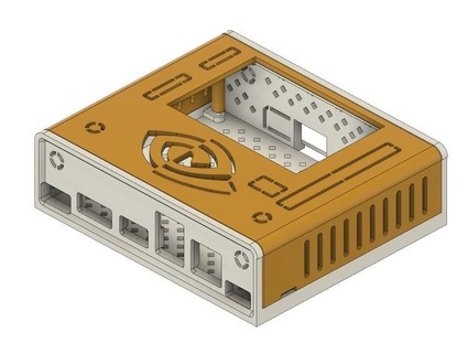 Jetson Nano 2gb Gehege Smartcow 3d print model - Mito3D