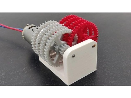 making powerful gear box 1 4096 ratio creativethink 3d print model - Mito3D