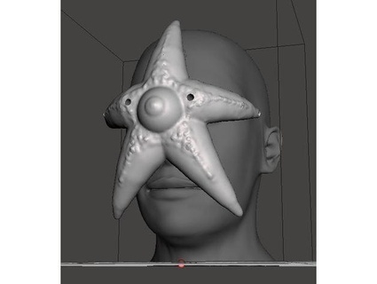 Starro Kostüm oyunu maske starboy13 3d print model - Mito3D