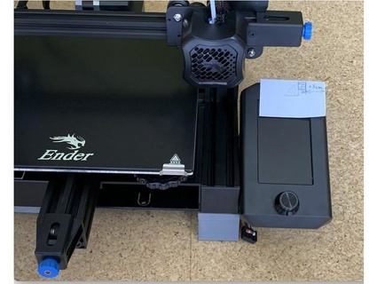 Anzeige montieren 3d Drucker Realität Ender 3 v2 besorgt 3d print model - Mito3D