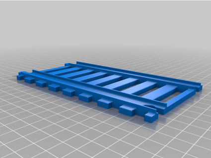 wooden farm train toy set rails jsonarray 3d print model - Mito3D
