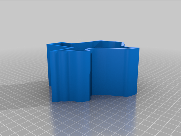 texas planter re3dprinting 3D print model - Mito3D