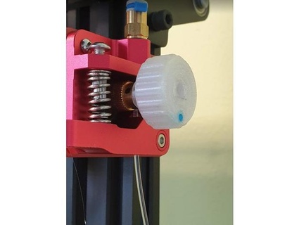extruder knob e5p rotation indicator hansvanlin 3d print model - Mito3D