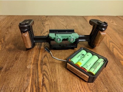 camera plate clamp diy battery axelchevette 3d print model - Mito3D