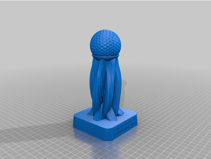 golf trophy - closest pin slickdexic 3d print model - Mito3D