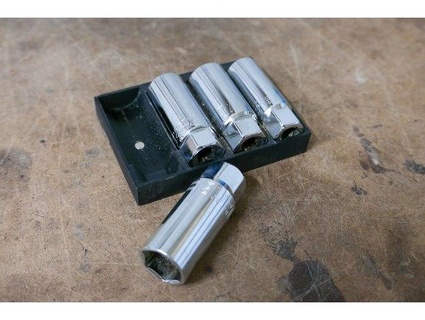 craftsman 3 8 spark plug socket holder tray mr-cal 3d print model - Mito3D