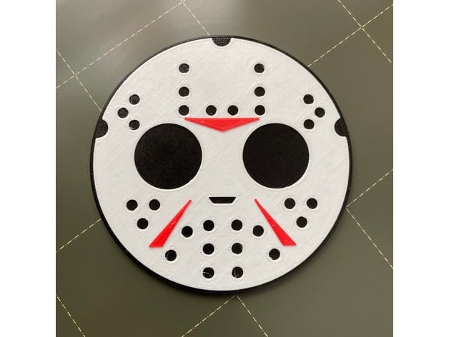 friday 13th coaster nerdyviews 3D print model - Mito3D