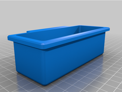 artisan block style banc broyeur l'eau plateau kmclemore 3d print model - Mito3D