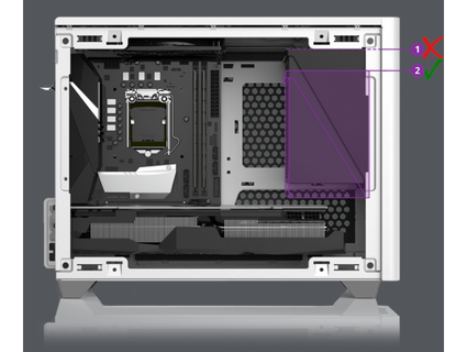 nr200p atx psu montar reelaborado Lima uñas 3d print model - Mito3D