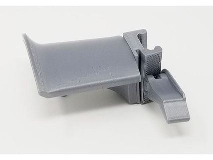 picatinny cuffia titolare supporto vendicarsi 3d print model - Mito3D