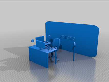 jeu table concept techno123 3d print model - Mito3D