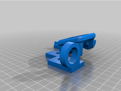 creality vulcano hotend montare parte raffreddamento utilizzando azione radiatore heatbreak ezabl cavalierenellavita 3d print model - Mito3D