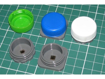container pet thread w magnet tiny screws rcws 3d print model - Mito3D