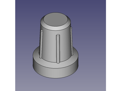 knob rotary encoder 6mm shaft ycxy7490 3d print model - Mito3D