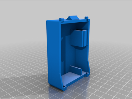 battery case kenwood th-f7 ntoulasd 3d print model - Mito3D