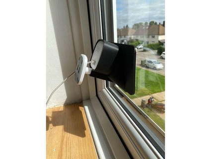 eufy 2k indoor cam window angled mount itsmannyy 3d print model - Mito3D