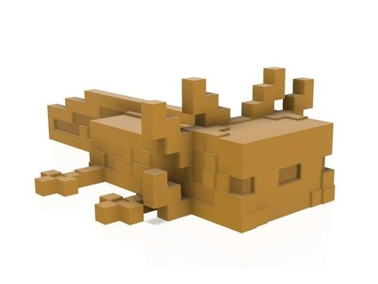 axolotl Minecraft non stagno 3d print model - Mito3D