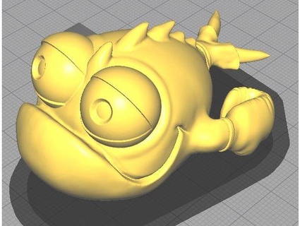 boxer fish single pcs dremmettbrown 3d print model - Mito3D