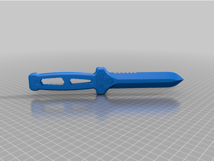 eod digging knife mod esmfg 3d print model - Mito3D