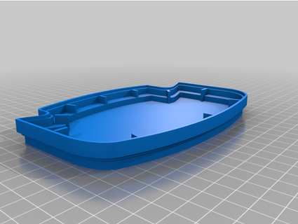 cuisinart shorter drip tray wjeiv 3d print model - Mito3D