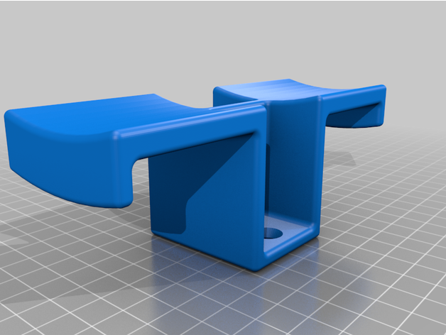 two-sided headphone mount ehwar 3D print model - Mito3D