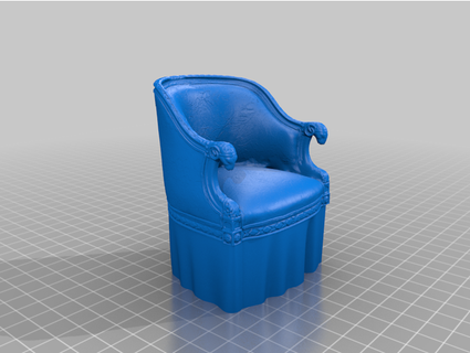 Veri deposu sandalye etek yazıcı 3d print model - Mito3D