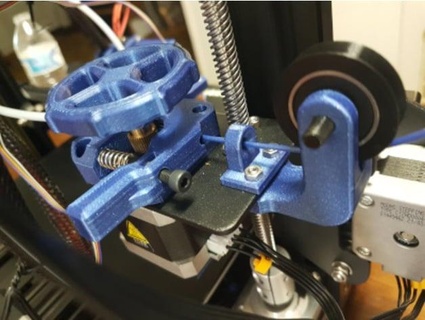 voxelab aquila filament roller guide grimsinner 3d print model - Mito3D