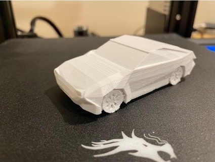 niedrig poly Wagen mbyufan1 3d print model - Mito3D