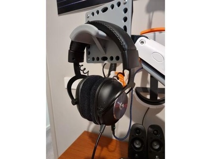 vesa headphone mount kiwizz 3d print model - Mito3D