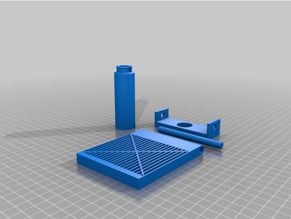 Kafes yüzgeç Deney zambak 3d print model - Mito3D