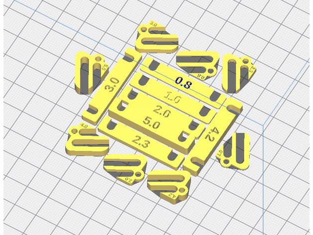 rc Yokomo bd8 Suspension Unterlegscheiben Anglerfisch 42 3D print model - Mito3D