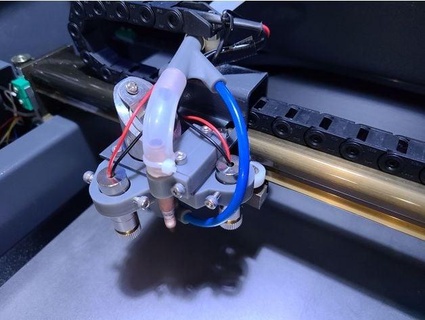 k40 láser aire ayudar solución scifiguy 3d print model - Mito3D
