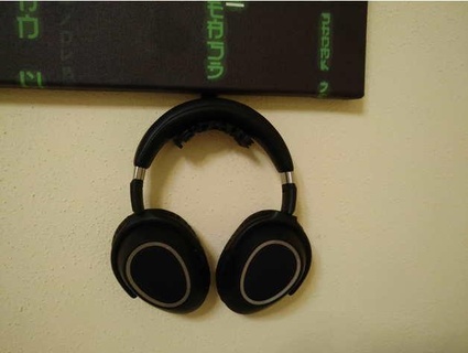 headphone stand picture hanger yodreid 3d print model - Mito3D