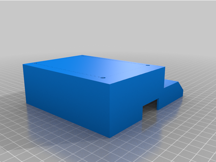 ender2 electrónica compartimiento cubierta carcasa funda sesenta 3d print model - Mito3D