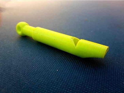 whistle changing tone ombre-gringo 3d print model - Mito3D