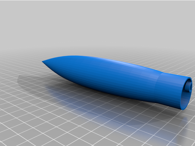 vôo modelo foguete lei 1d bottmake 3D print model - Mito3D