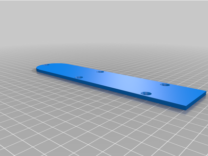 ryobi chop saw plate ts1345l rkolibar  3d print model - Mito3D