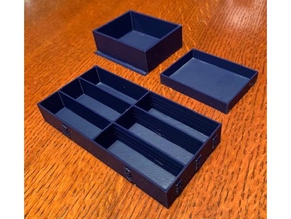paramtray customizable storage tray gtielke 3d print model - Mito3D