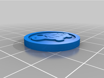 bunny turtle cute decision coin hole varszegik 3d print model - Mito3D