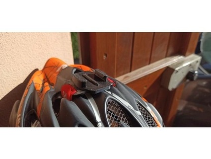 bicicletta casco gopro montare doppiozero 3d print model - Mito3D