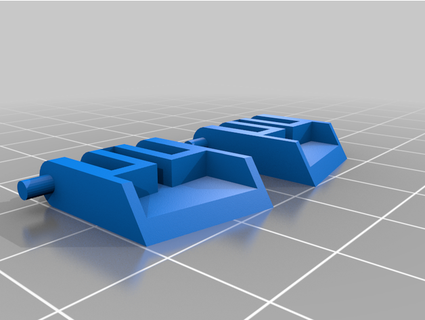 corsario k40 teclado piernas cigtech 3d print model - Mito3D