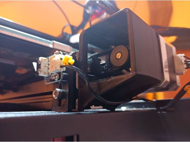 e3v2 asse stepper motore ammortizzatore montare cfm 3D print model - Mito3D