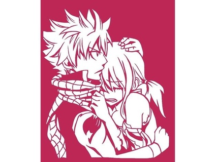 fairy tail stencil longquang 3d print model - Mito3D