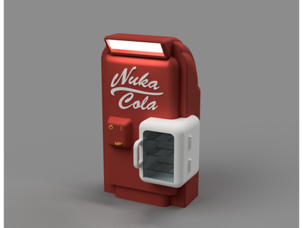 nuka cola raspberry pi storage revenantcosplay 3d print model - Mito3D
